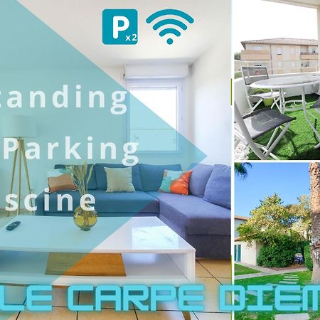 *Le Carpe Diem, Appartement 2 Chambres, Piscine, 2 Parking, Clim* モンペリエ エクステリア 写真