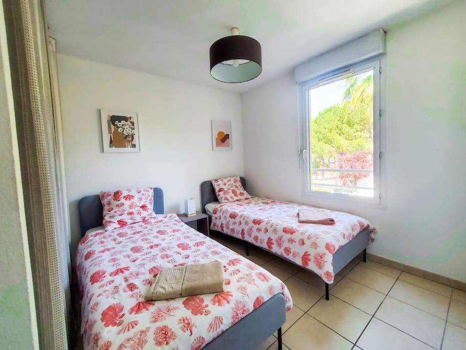 *Le Carpe Diem, Appartement 2 Chambres, Piscine, 2 Parking, Clim* モンペリエ エクステリア 写真